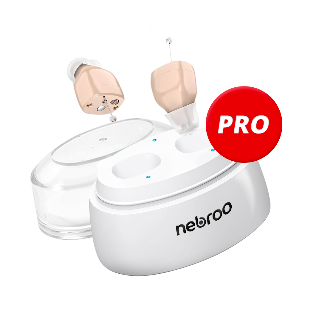 1 X Pair of Nebroo CIC Hearing Aids (PRO).webp