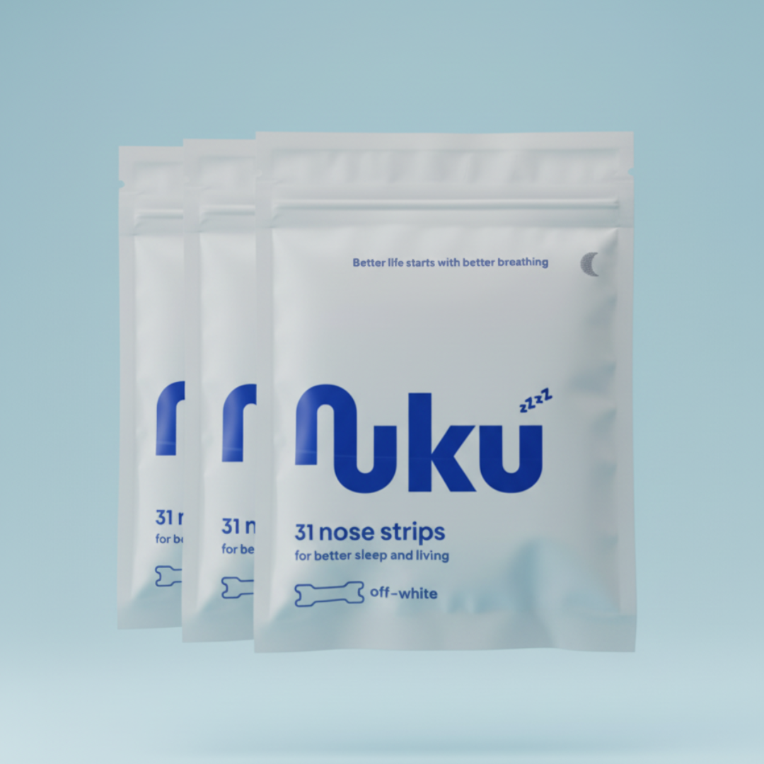 Nuku Sleep Nasal Strips – 3-Month Pack
