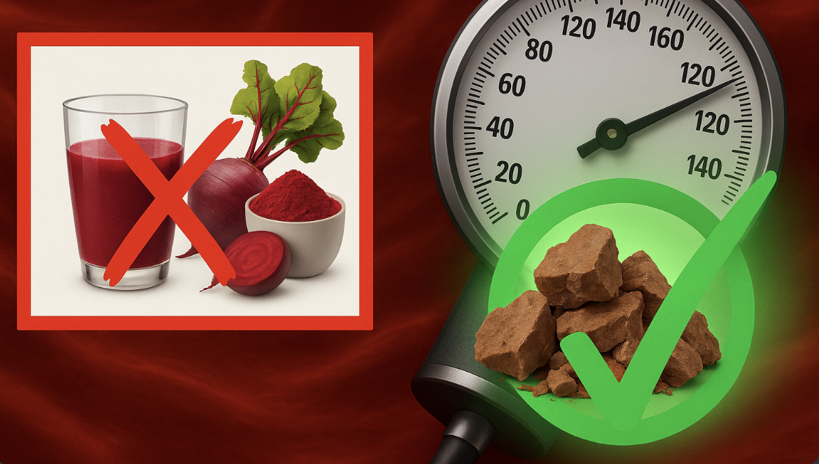 Image with supplements crossed out and chocolate pieces checked.