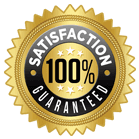 100% Satisfaction Guaranteed