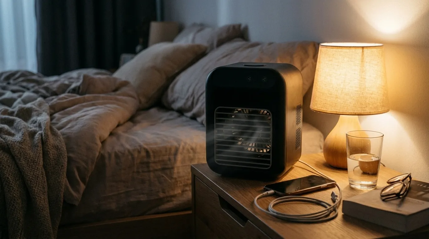 RapiCool on the nightstand