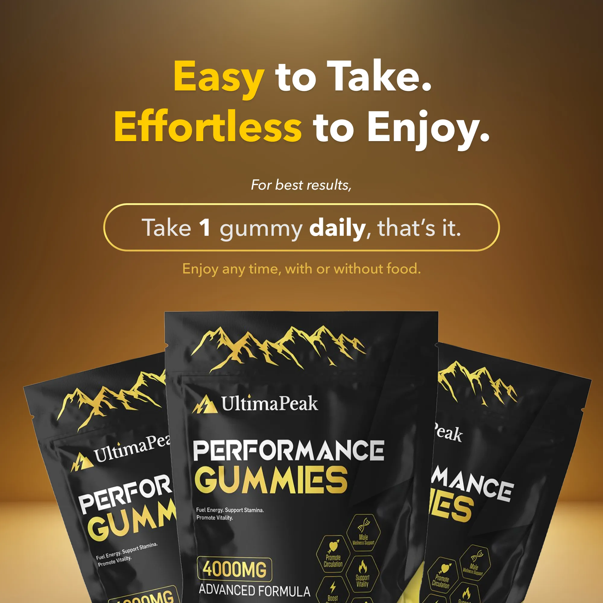 ULTIMAPEAK™ Pure Shilajit Gummies – Now 6-in-1 Support