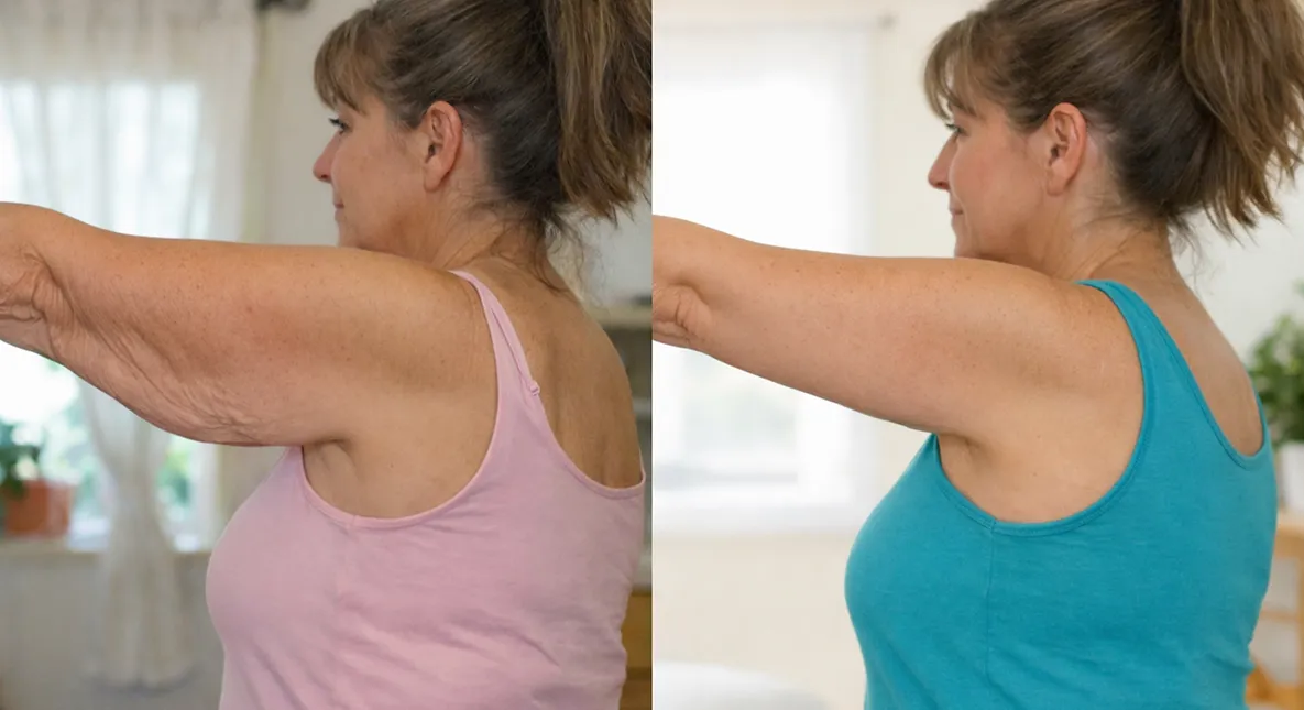 Before and after results