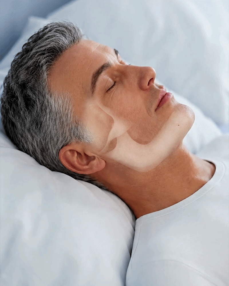 How QuietLab works — airway diagram