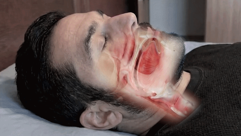 Person lying awake at night, unable to rest
