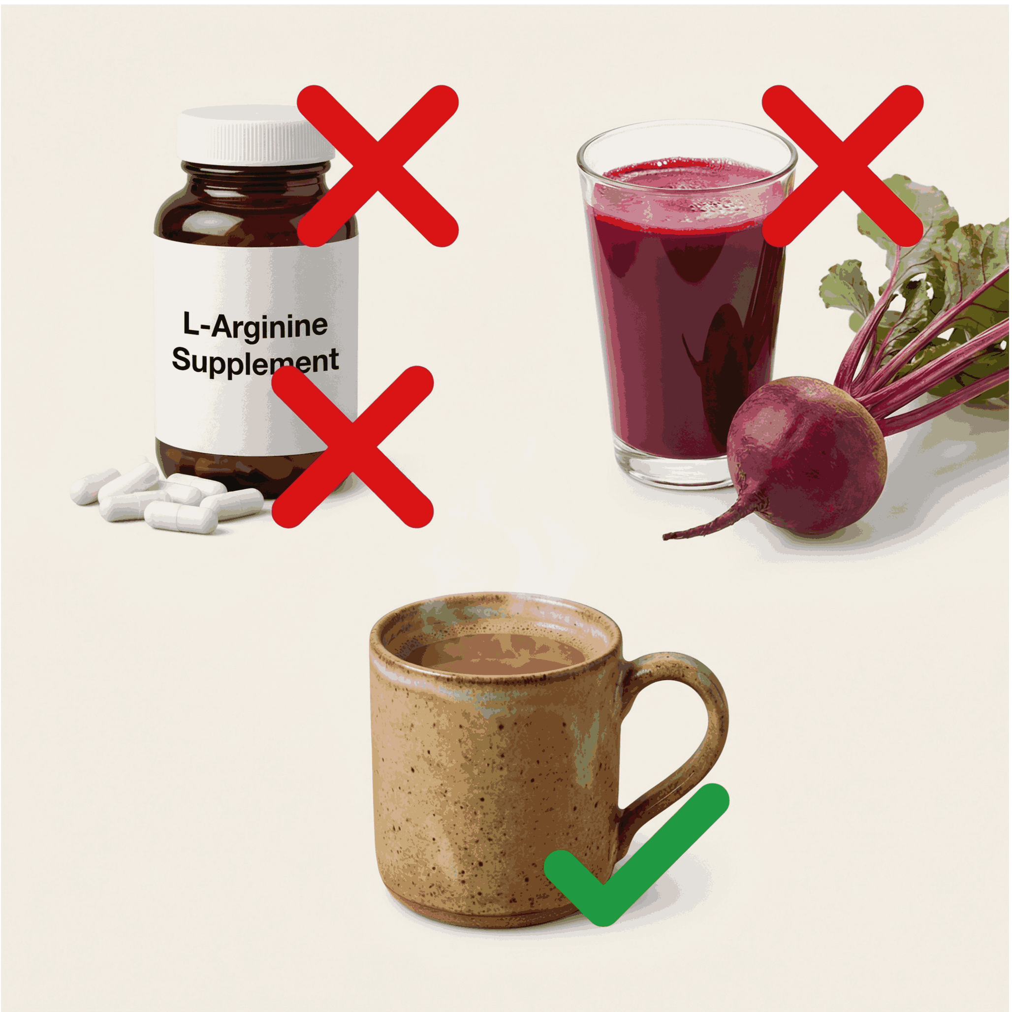 Infographic comparing Maïa Ceremonial Cacao and regular cocoa powder concentration.