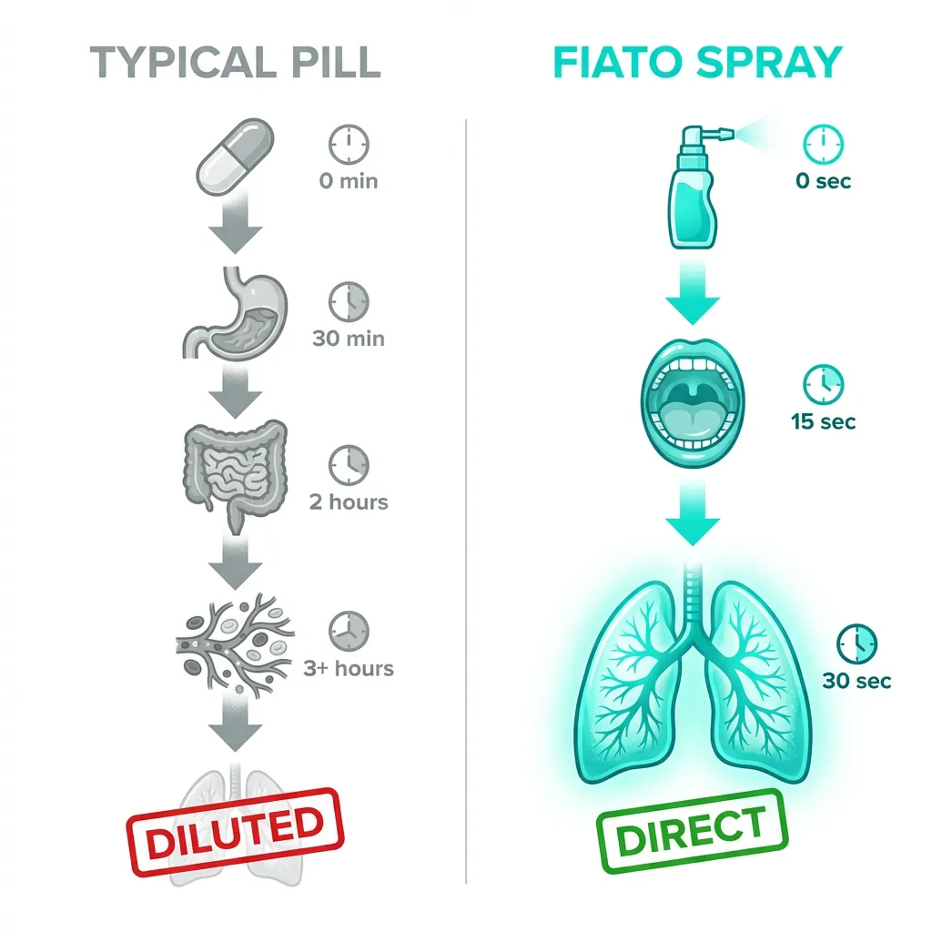 FIATO - Spray vs Pills