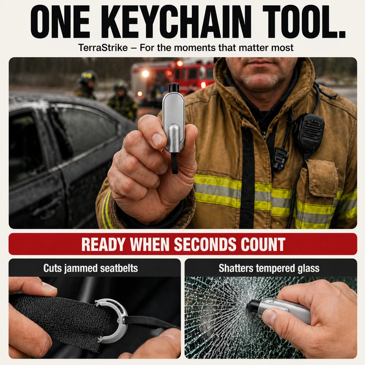 TerraStrike - Keychain Carry
