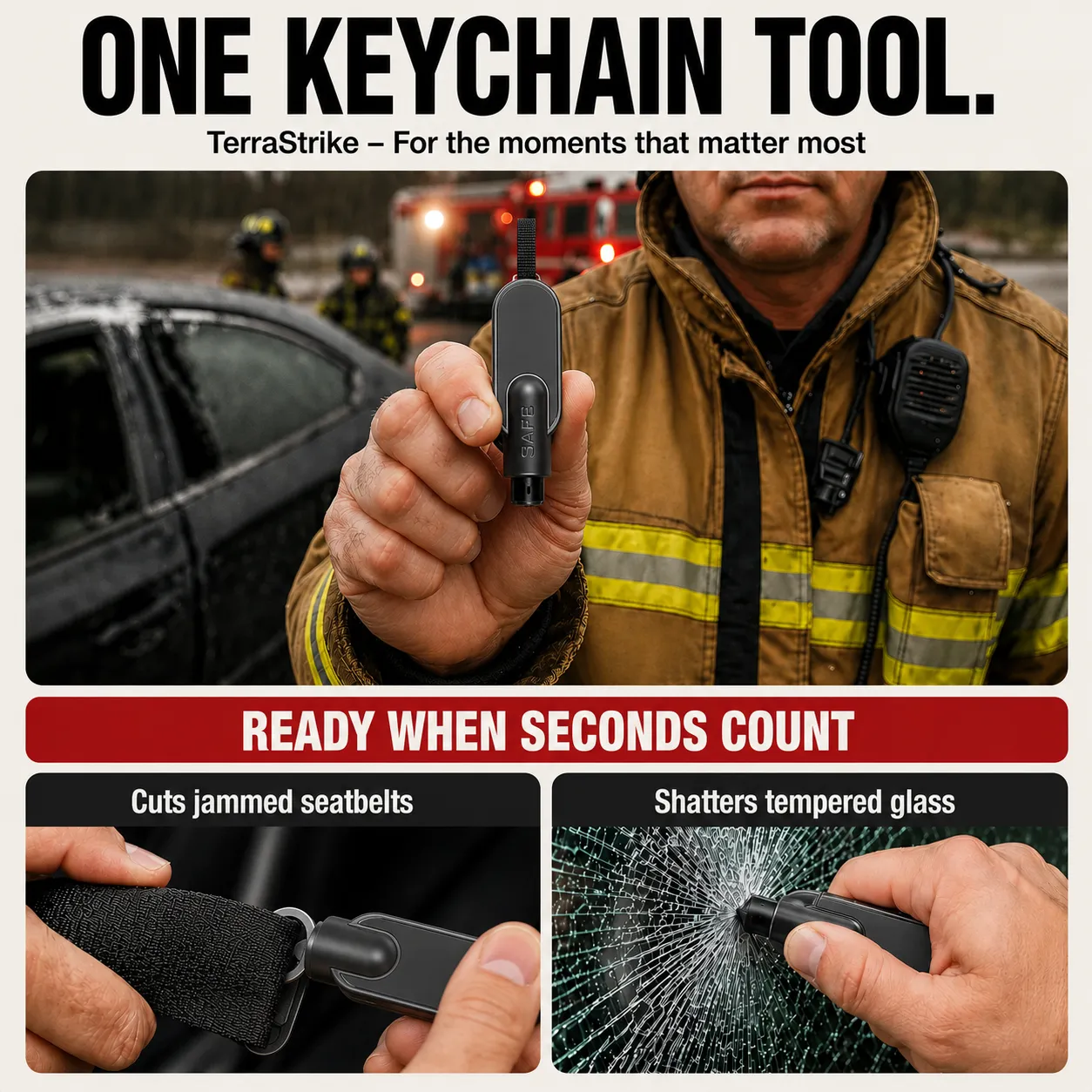 TerraStrike - Keychain Carry