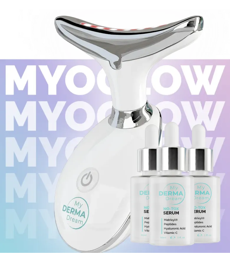 MyoGlow device with 4 treatments