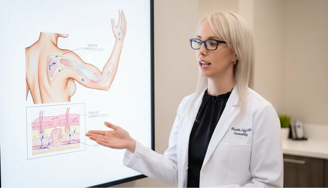 Lymphatic fluid diagram