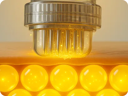 MyoGlow device in use