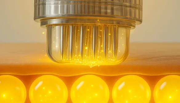 MyoGlow device in use