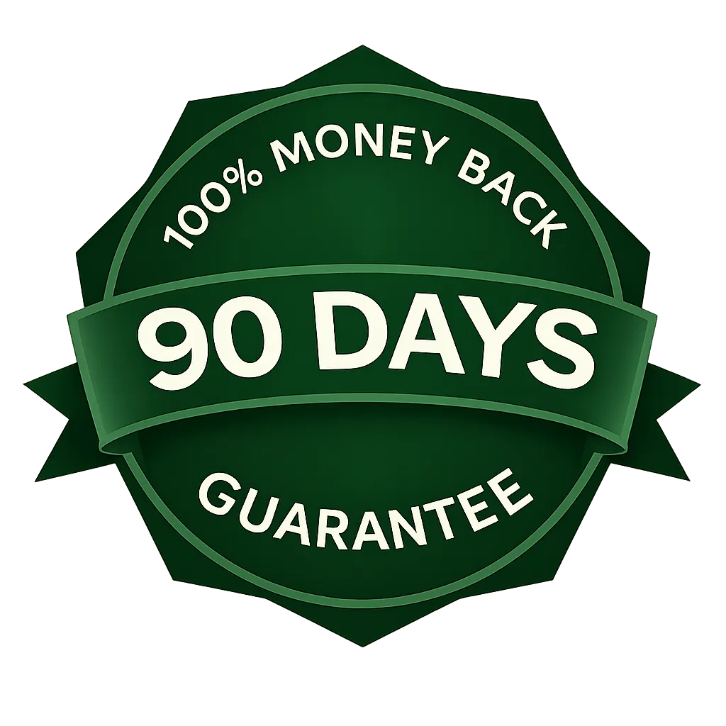 100% Satisfaction Money-Back Guarantee