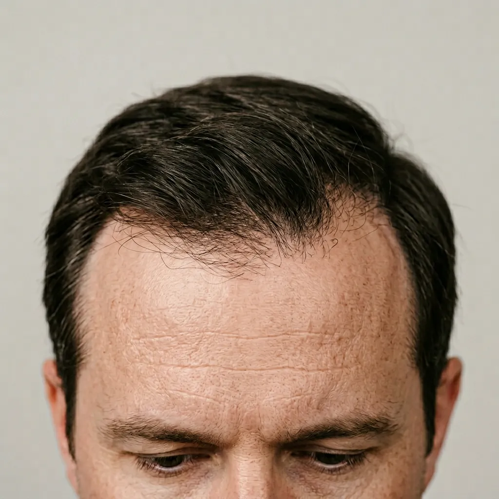 Five hair regrowth systems lined up on a neutral background for editorial comparison
