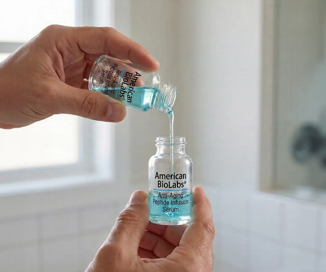 Step 1 — apply serum to scalp