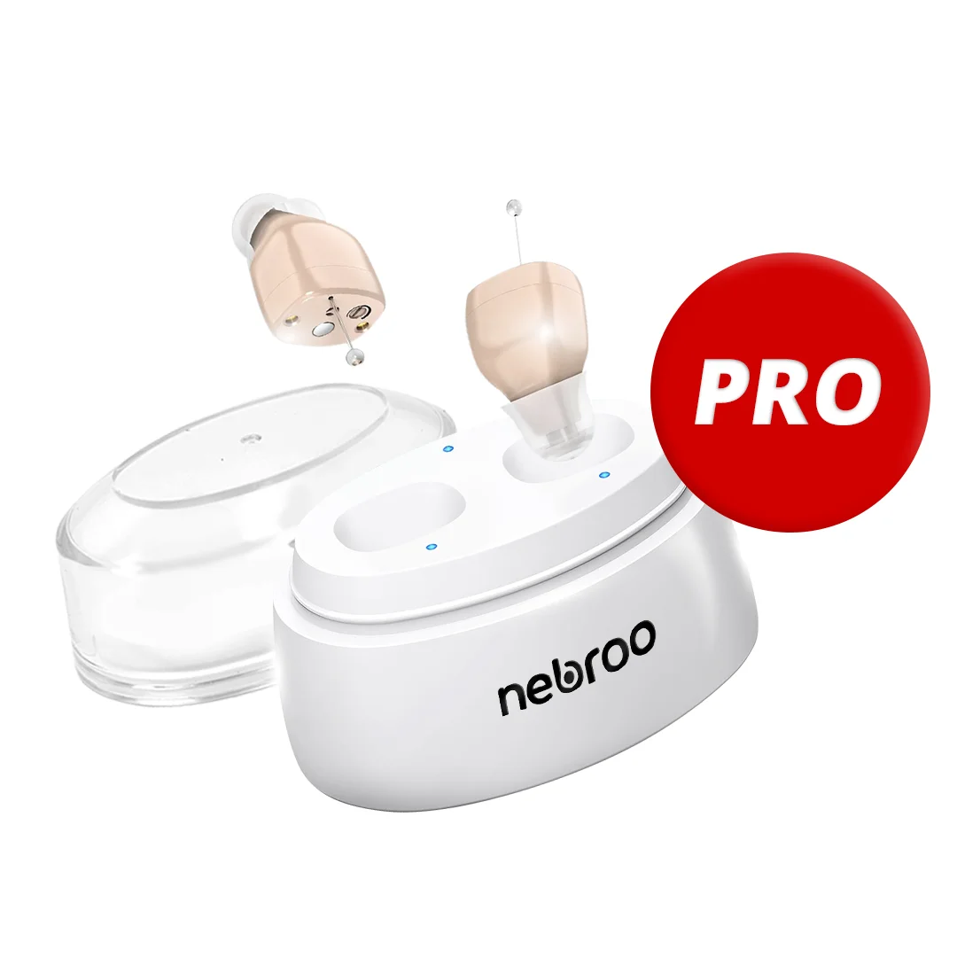 1 X Pair of Nebroo CIC Hearing Aids (PRO).webp