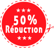 50% off badge
