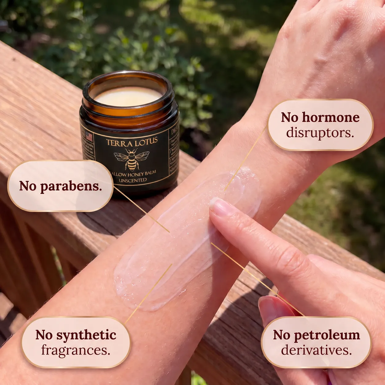 Simple traditional skincare