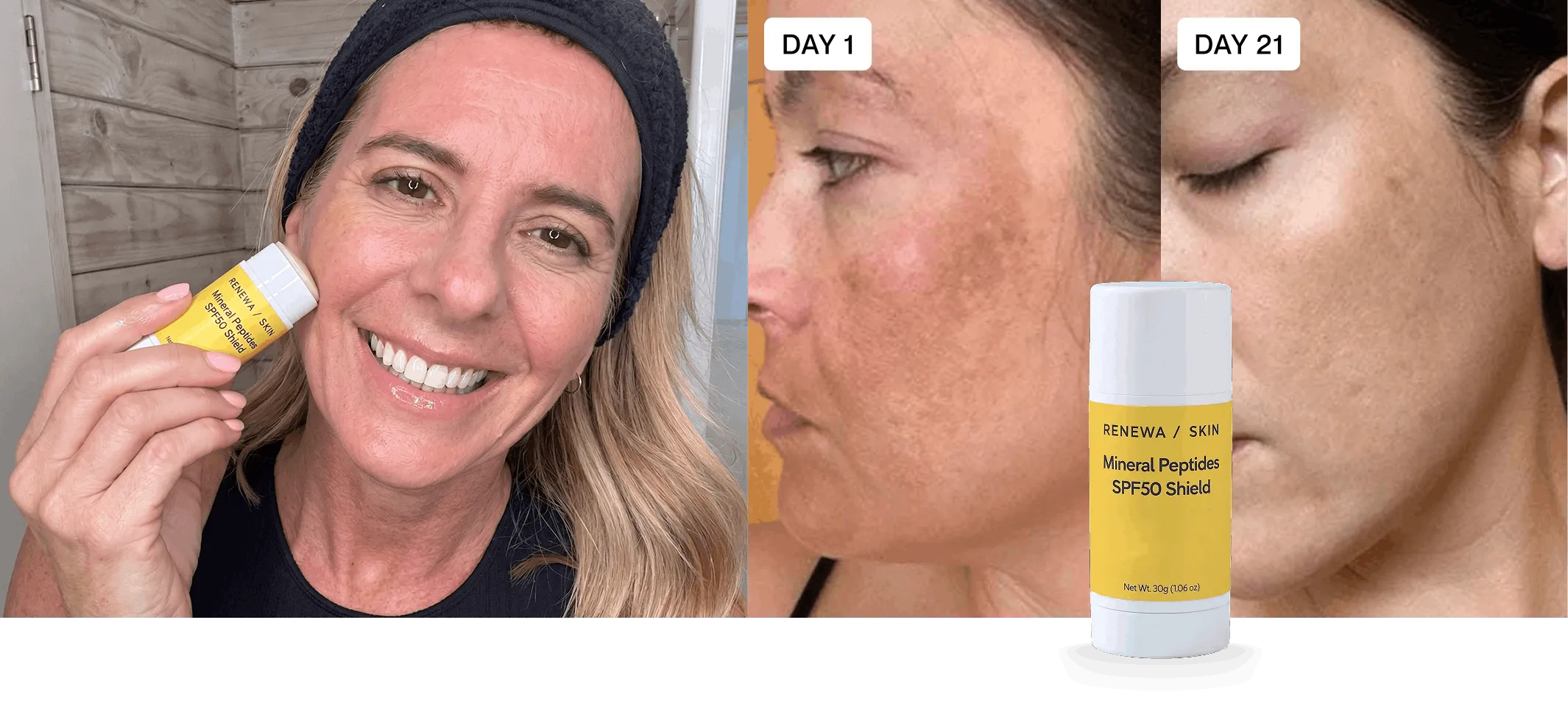 Renewa Skin Mineral Peptides SPF50 Shield