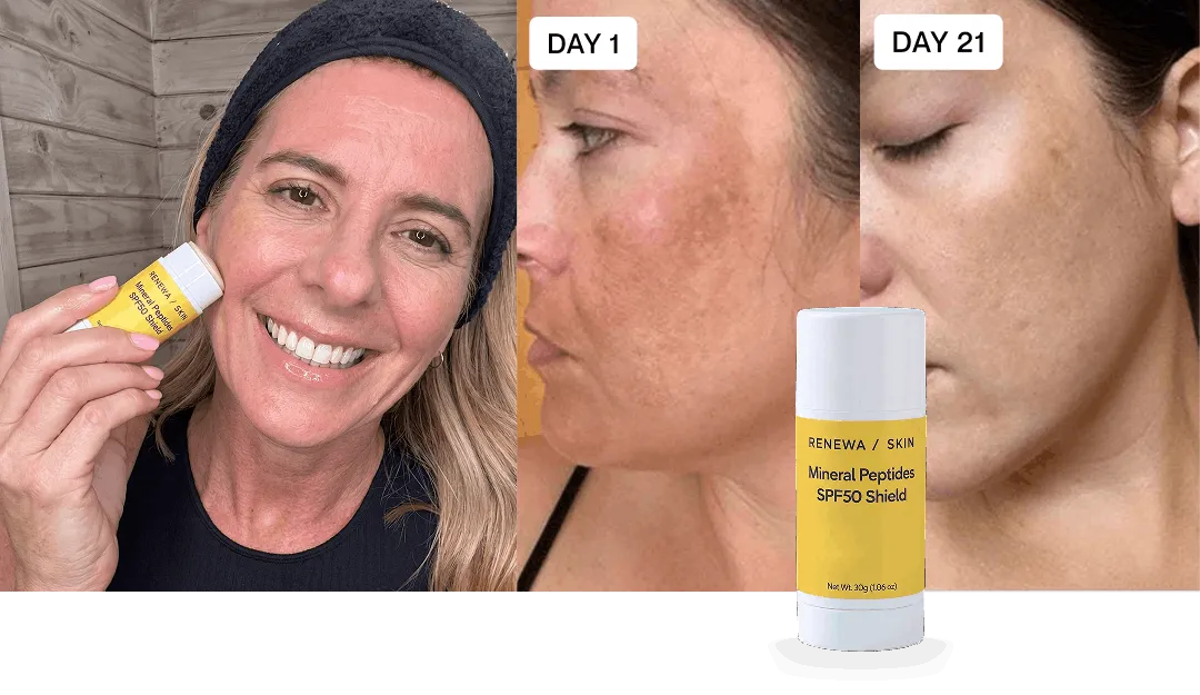 Renewa Skin Mineral Peptides SPF50 Shield