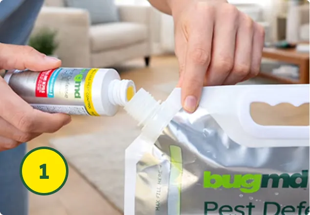 Step 1 – Place pouches