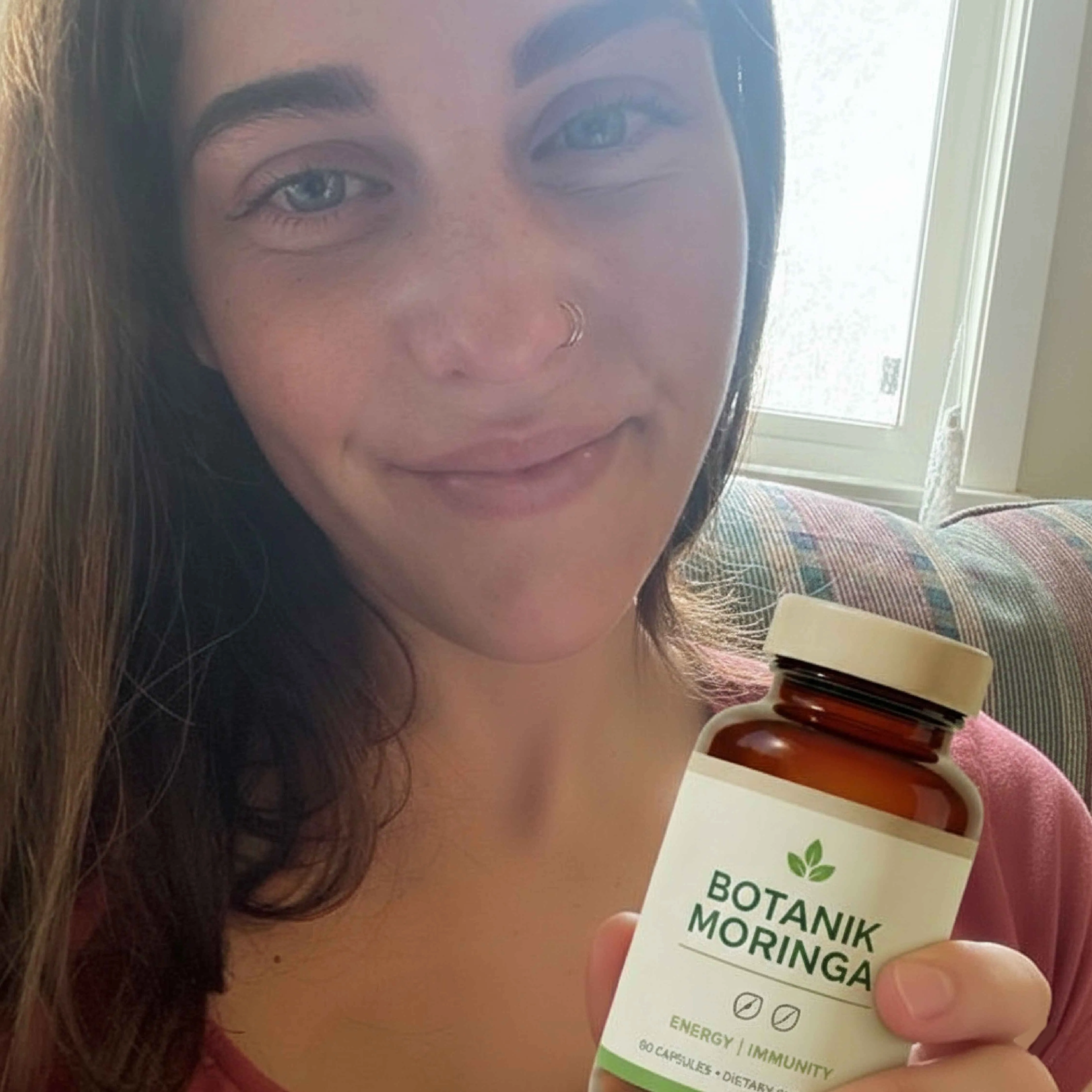 Jennifer K. with product