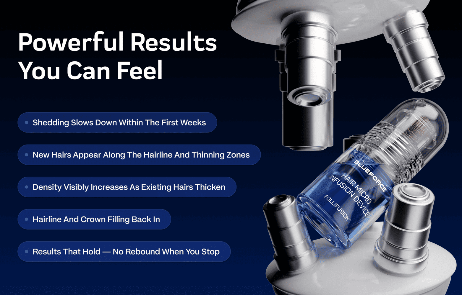 Follifusion serum vials