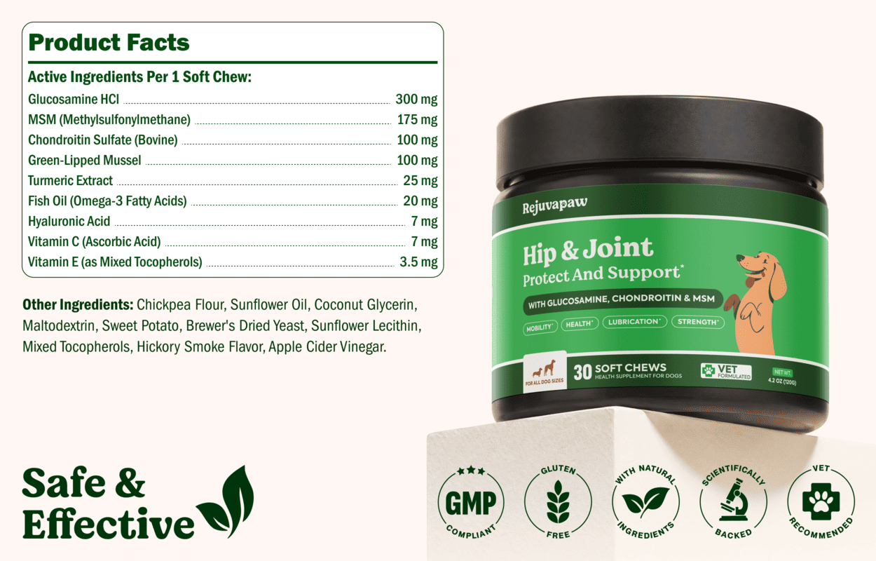 Rejuvapaw Hip & Joint Chews