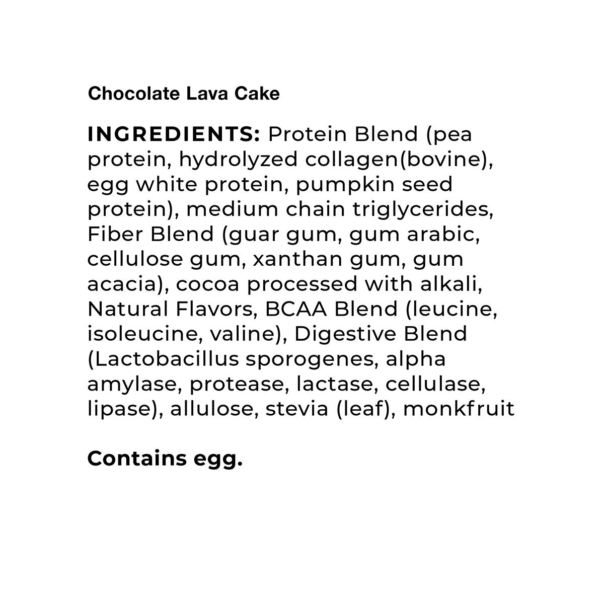 Ingredients