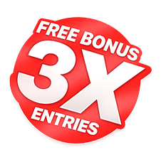 Free bonus 3x entries