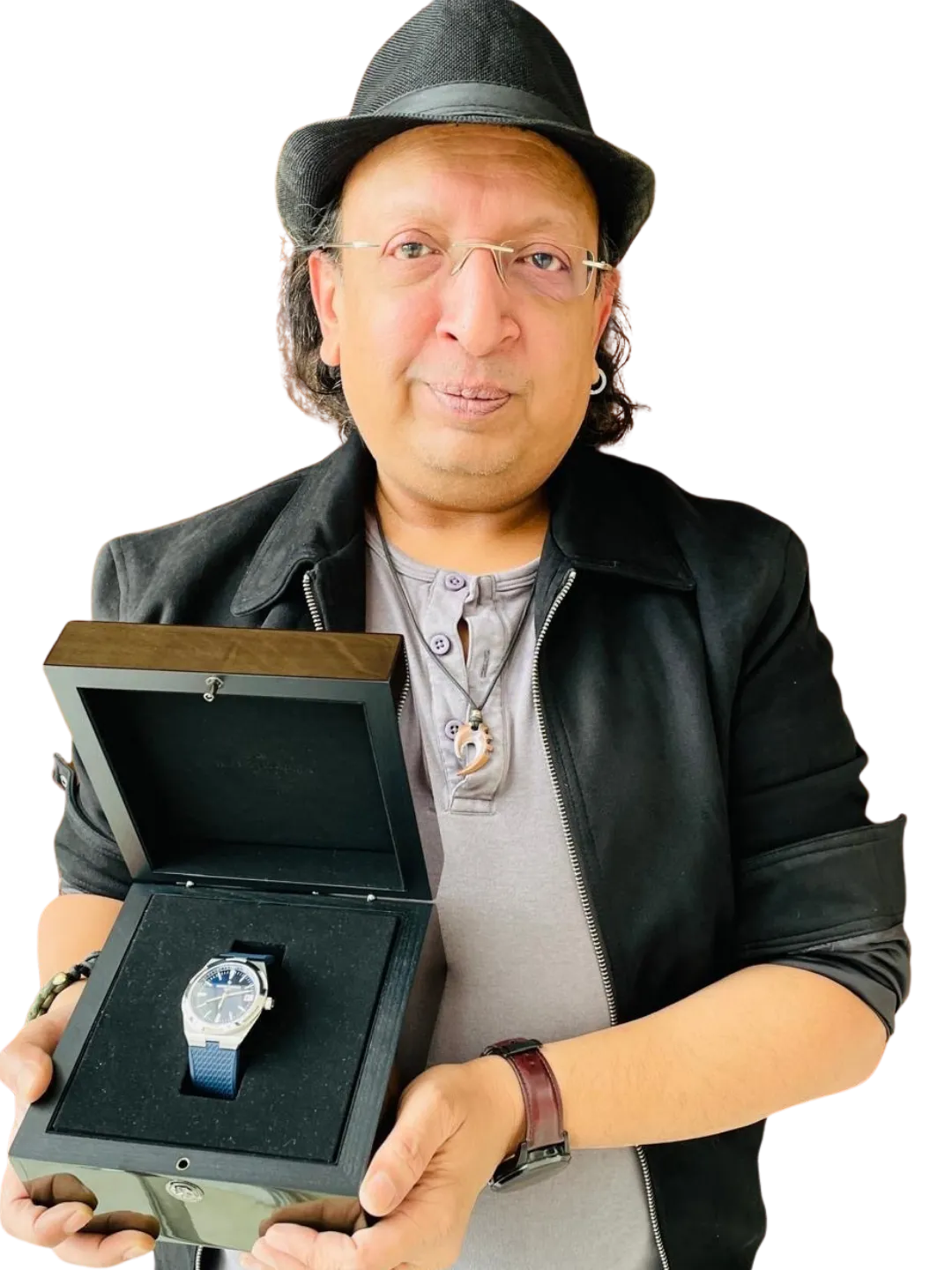Hasan H. with his Rolex Daytona