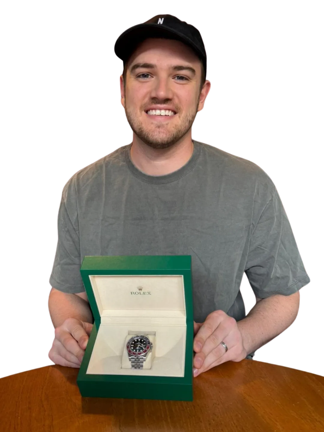 Kristian P. with his Rolex Daytona