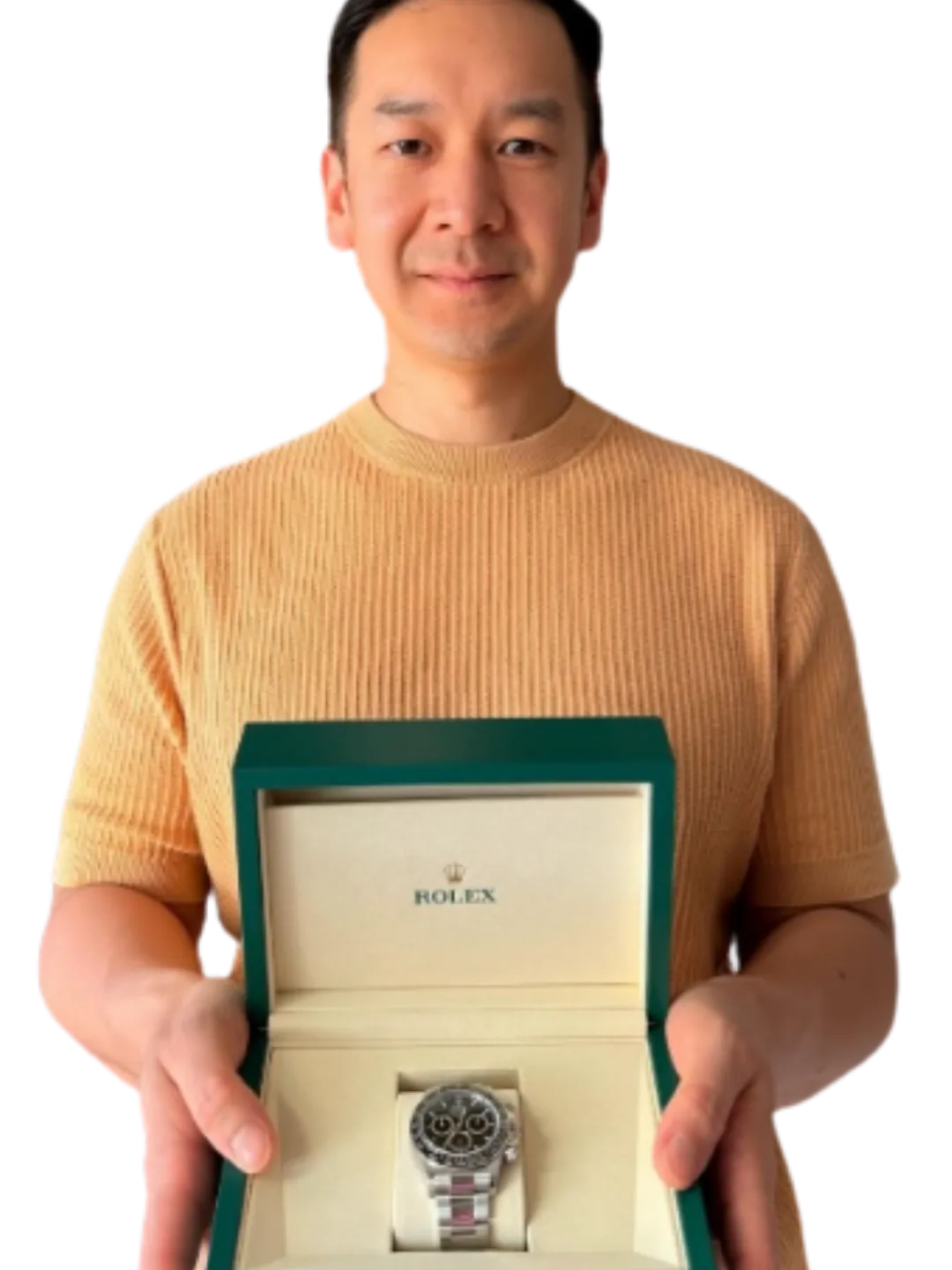 Brendan B. with his Rolex GMT