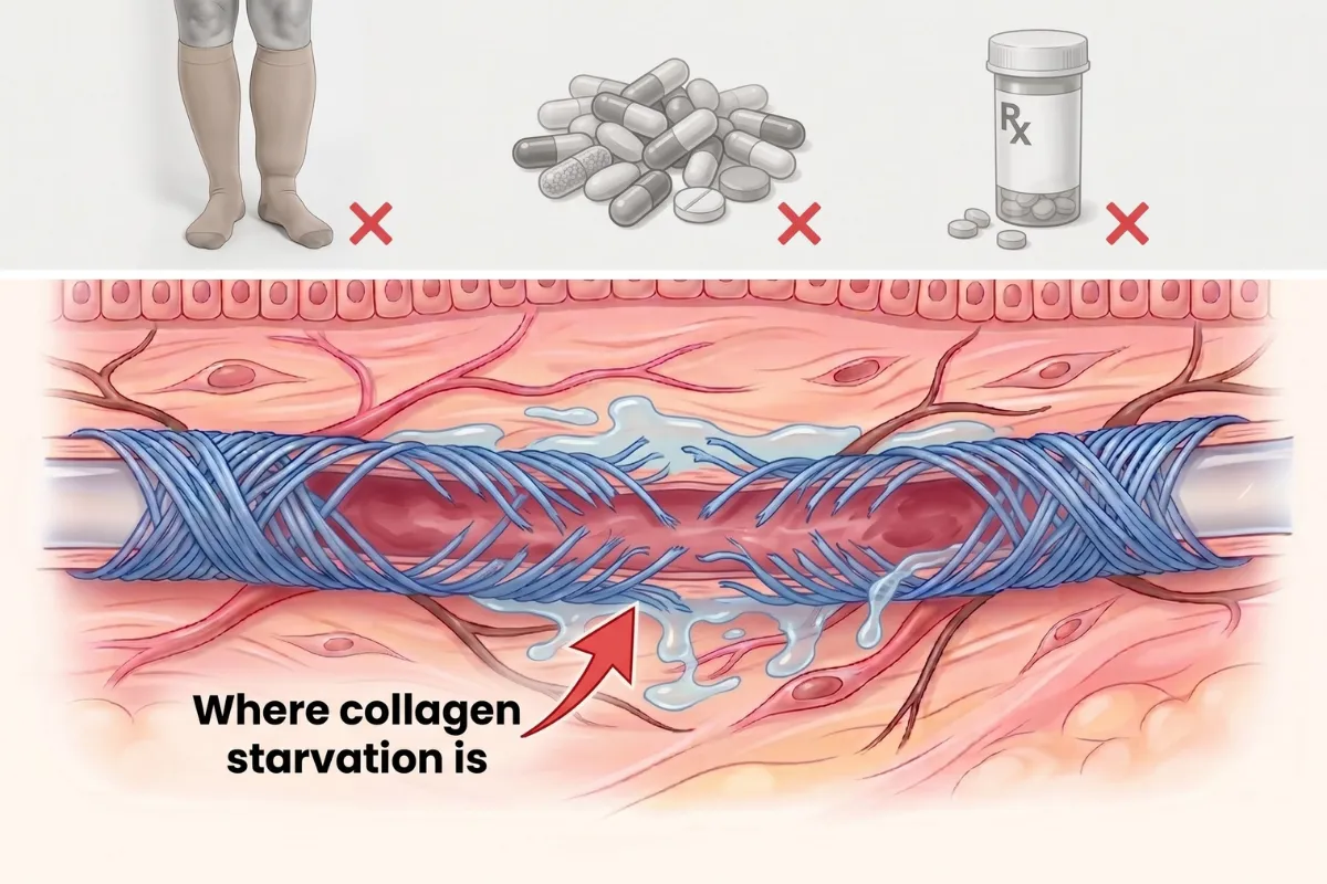 Why water pills, compression socks and supplements fall short
