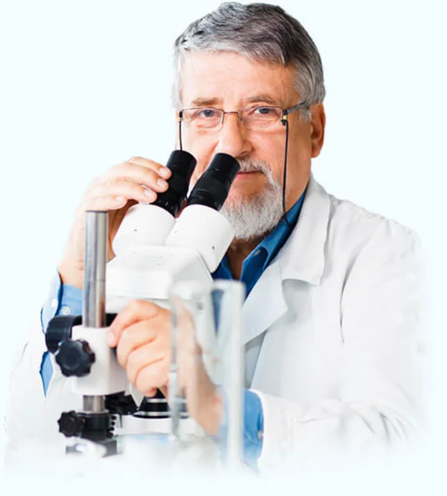 Doctor analyzing JointiVil ingredients