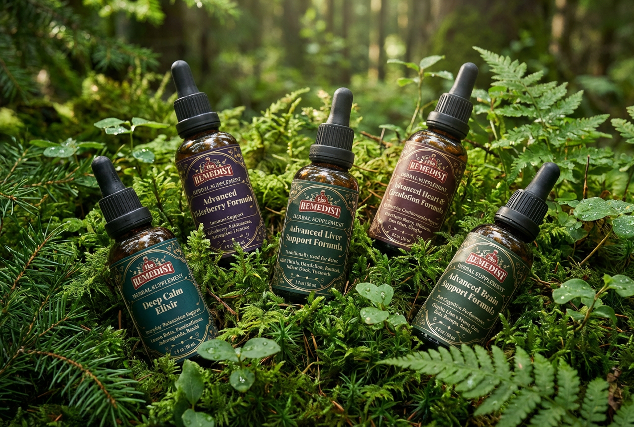 The Remedist Tincture Collection