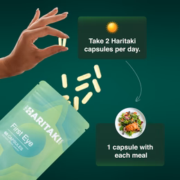 At-home urine test box for wellness check, listing nutrients and metrics analyzed.