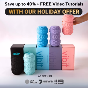 Portable Vibrating Massage Roller - Vibit ROLL