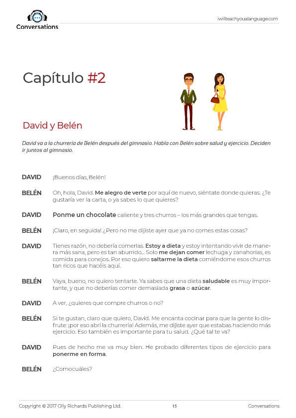 Spanish Conversations product