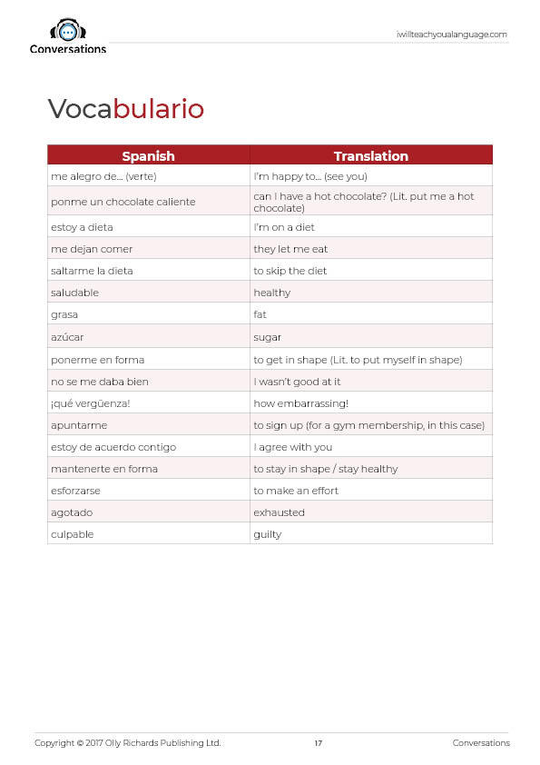 Spanish Conversations product 2