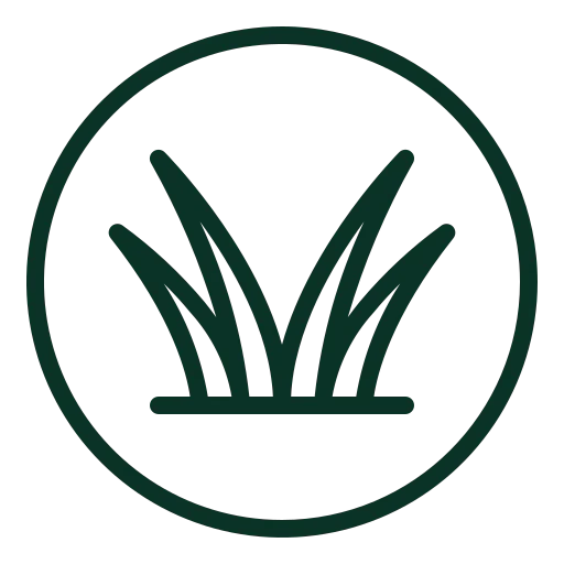 Grass feed reindeer icon