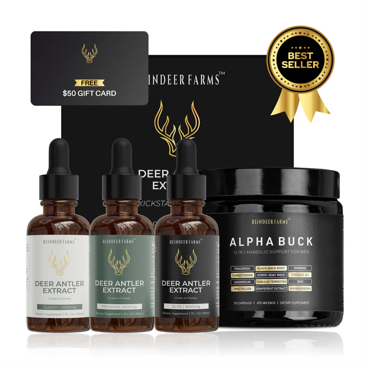 Starter Bundle Reindeer Antler Extract