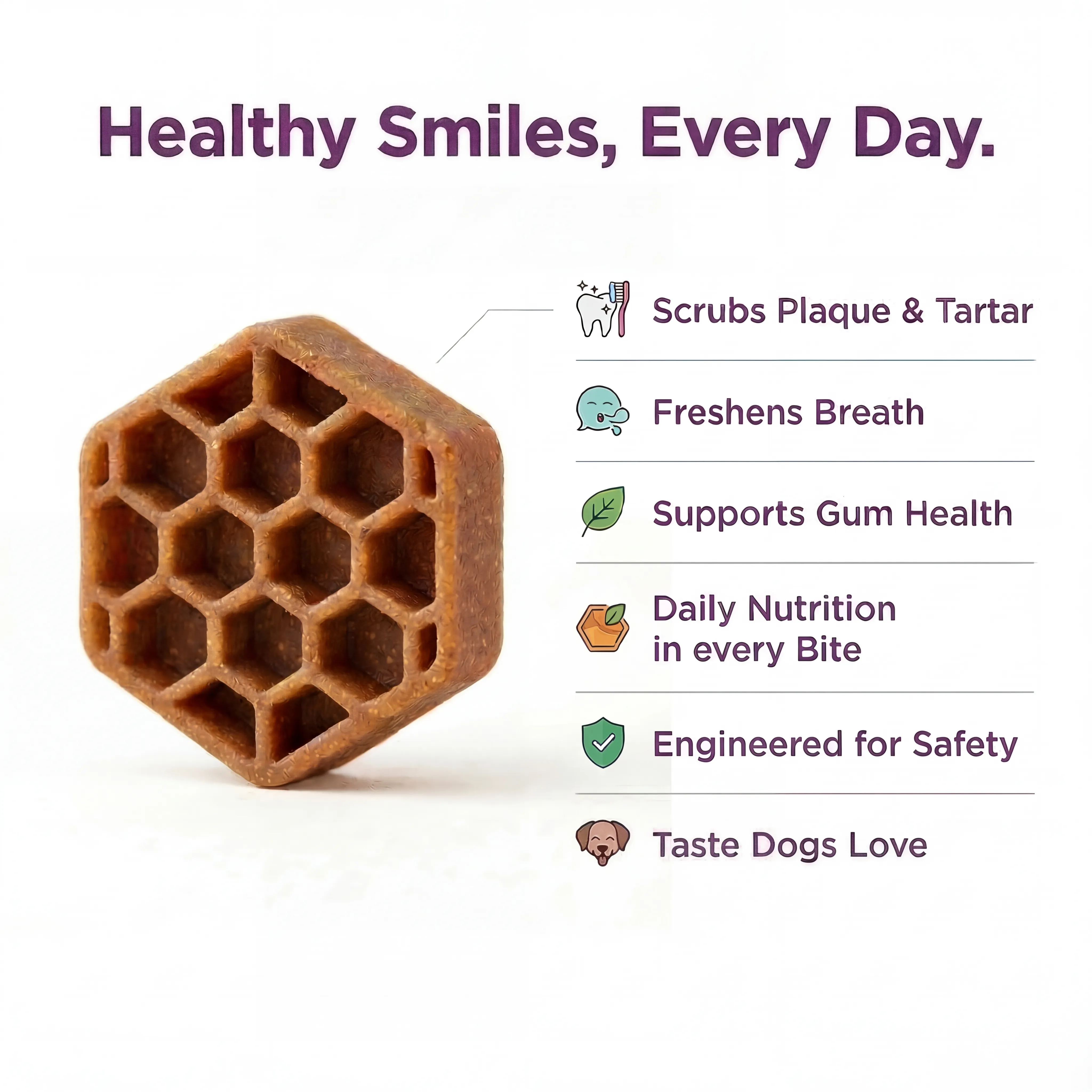 Healthy Smiles, Every Day - Yummy Combs benefits