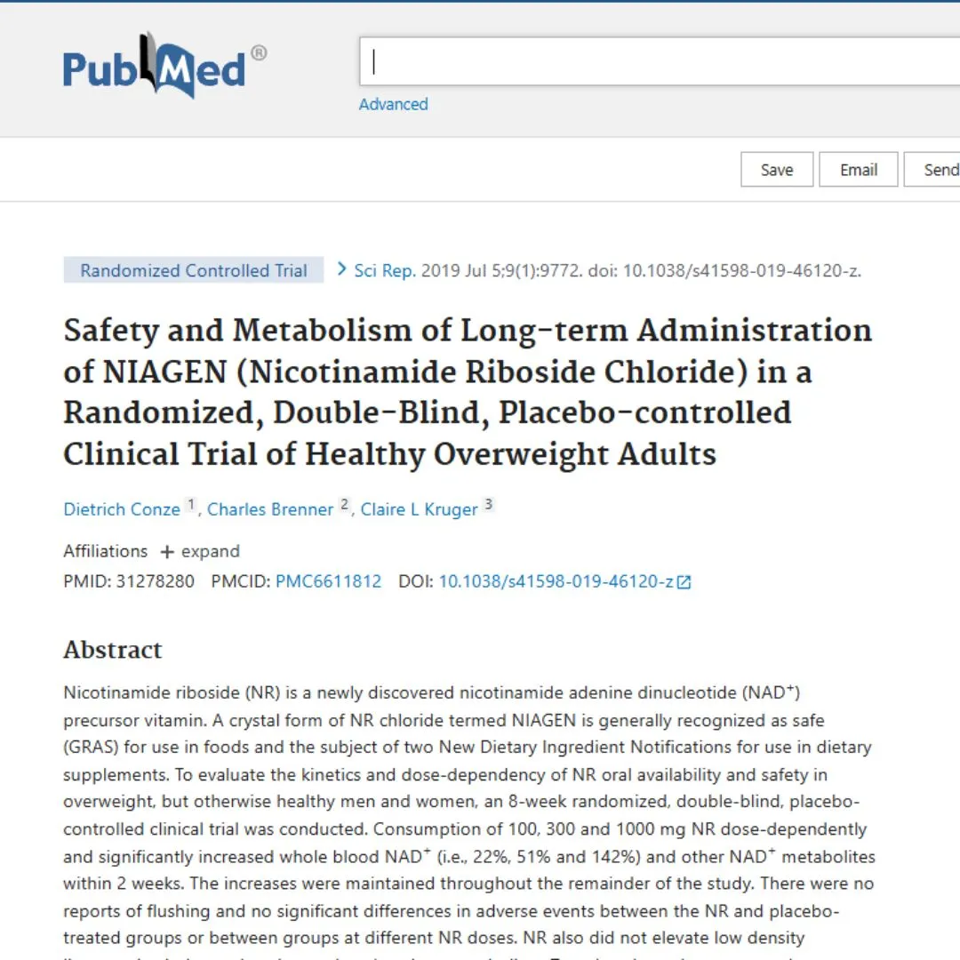 Vitamin B3 study