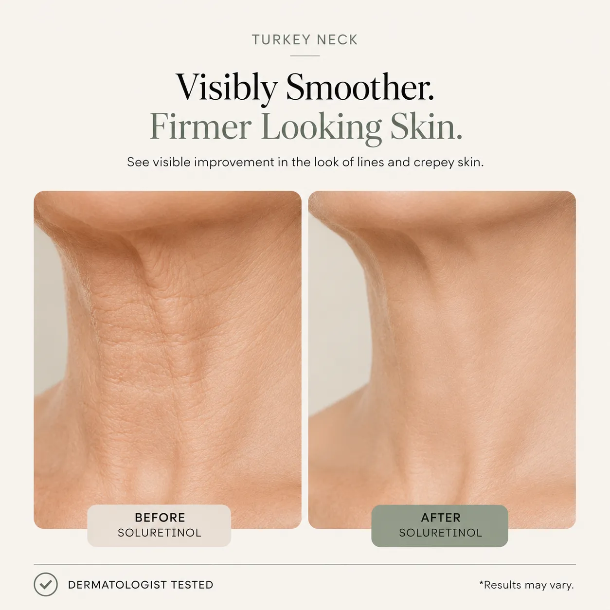 SoluRetinol label detail