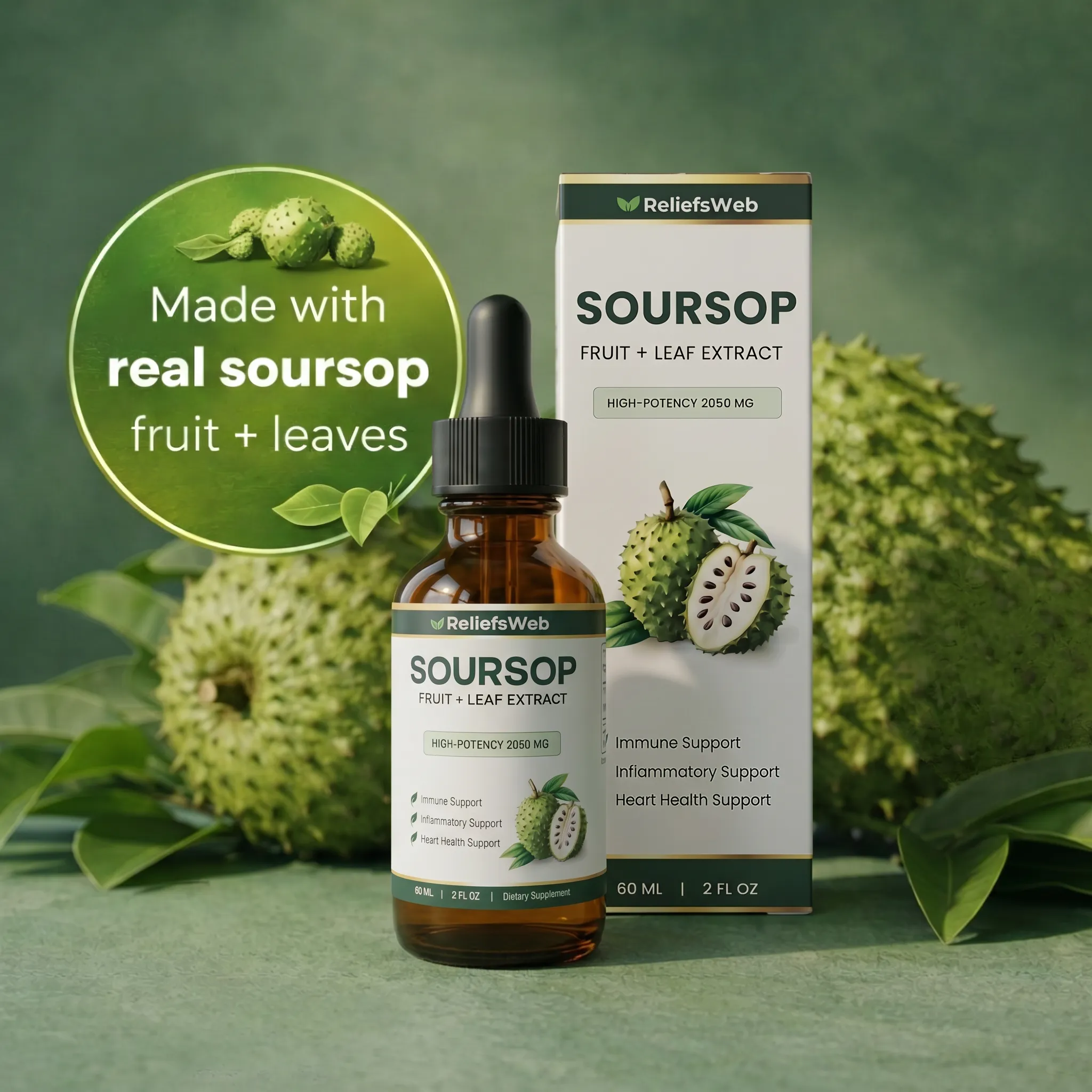 Soursop Immune Defense Drops
