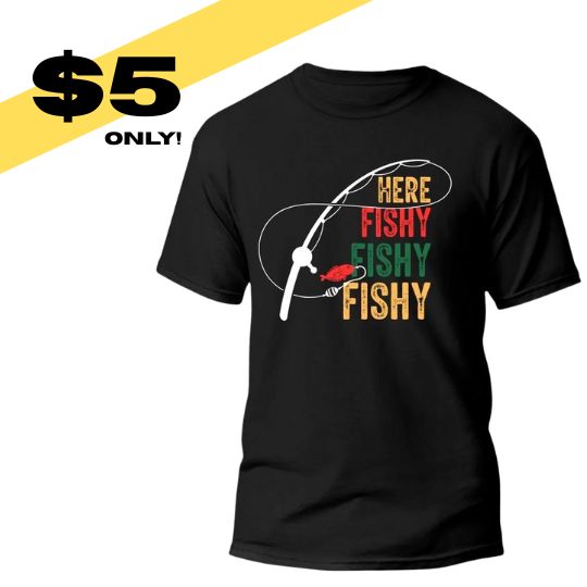 $5 Only Fins T-Shirt
