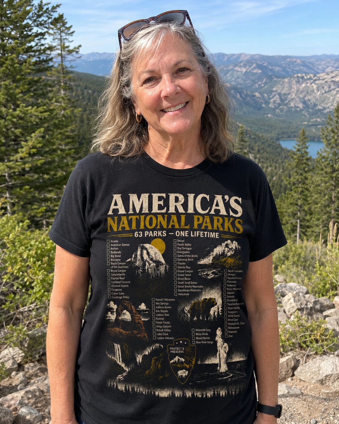 Curated graphic tee