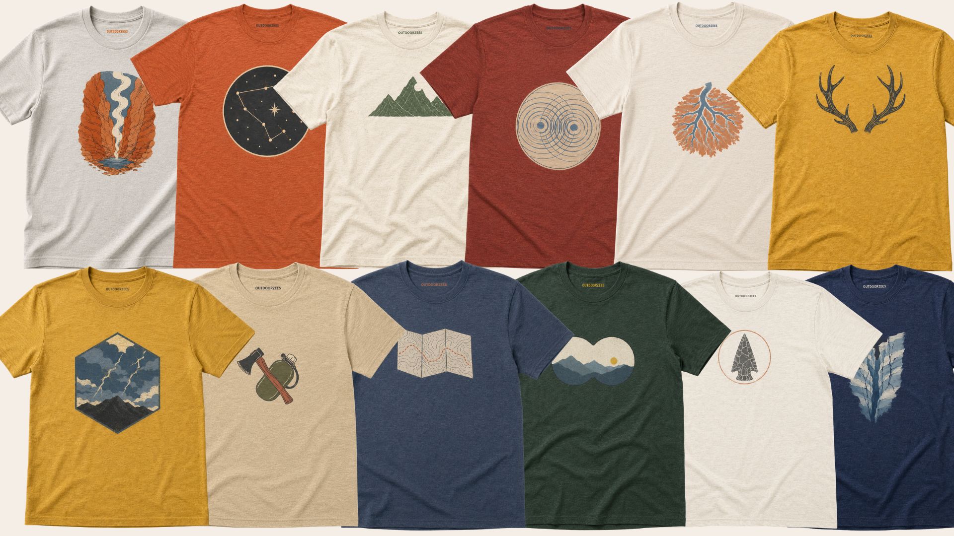 Outdoorzees tee collection